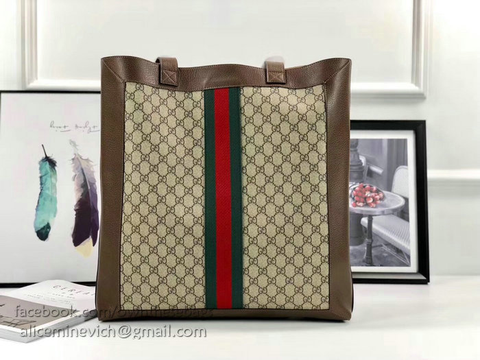 Gucci Ophidia Soft GG Supreme Large Tote 519335