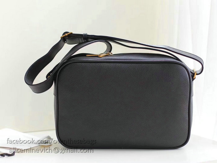 Gucci Print Shoulder Bag Black 523589