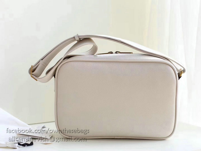 Gucci Print Shoulder Bag White 523589