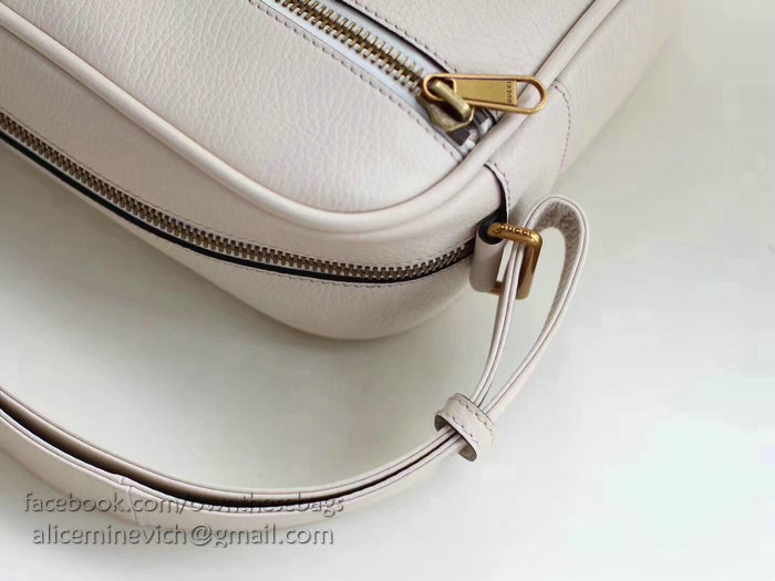 Gucci Print Shoulder Bag White 523589