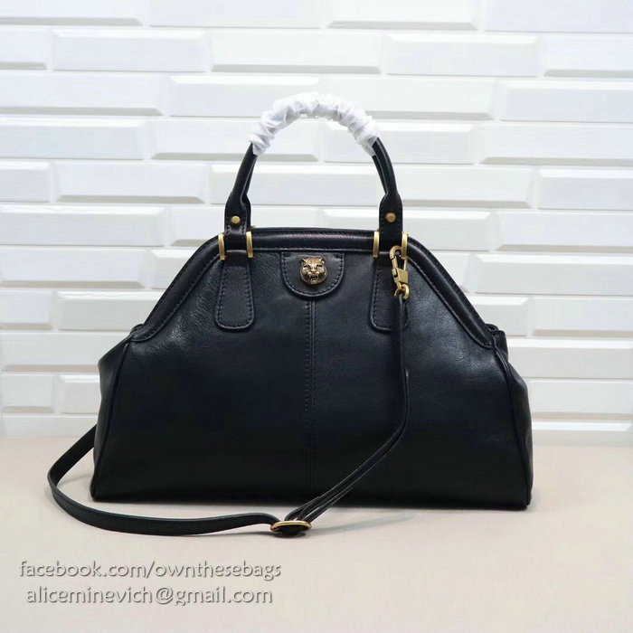 Gucci Re(Belle) Medium Top Handle Bag Black 516459