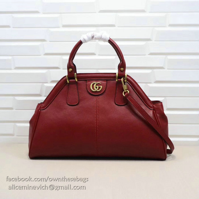 Gucci Re(Belle) Medium Top Handle Bag Red 516459