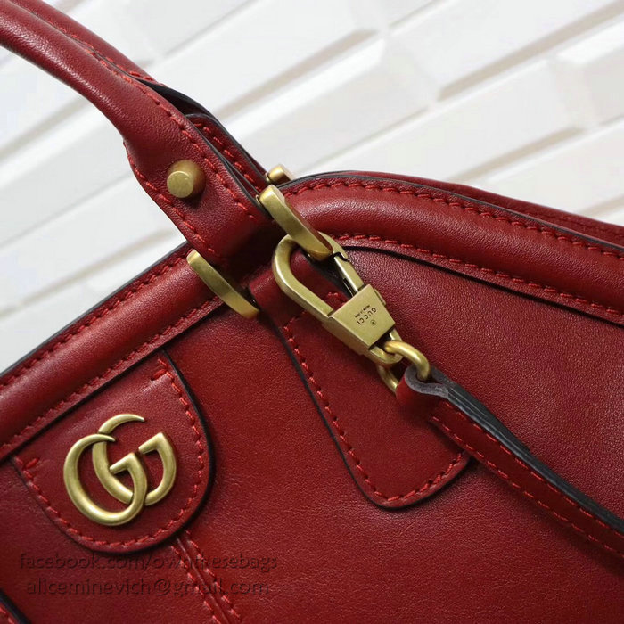 Gucci Re(Belle) Medium Top Handle Bag Red 516459