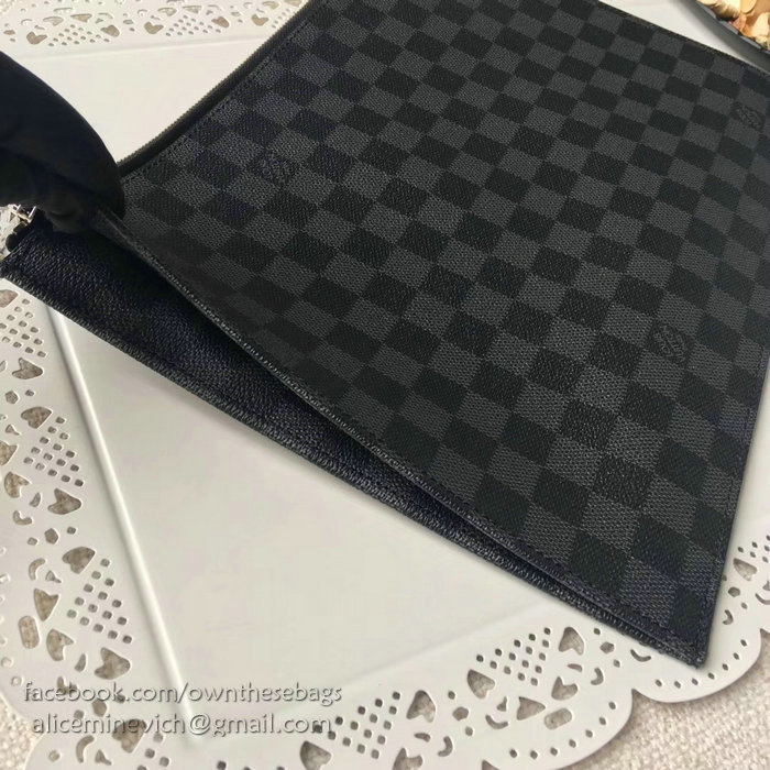 Louis Vuitton Damier Graphite Canvas Pochette Jour N41501