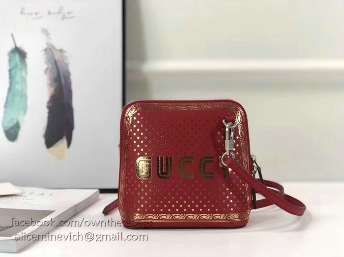 Gucci Guccy Mini Shoulder Bag Red 511189