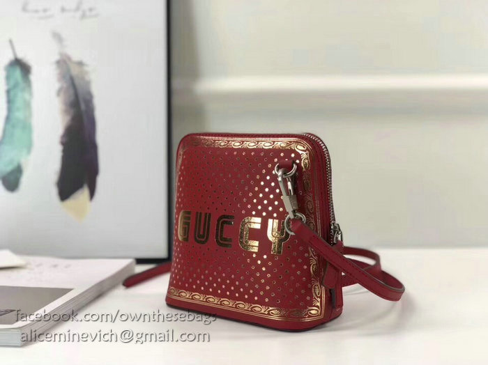 Gucci Guccy Mini Shoulder Bag Red 511189