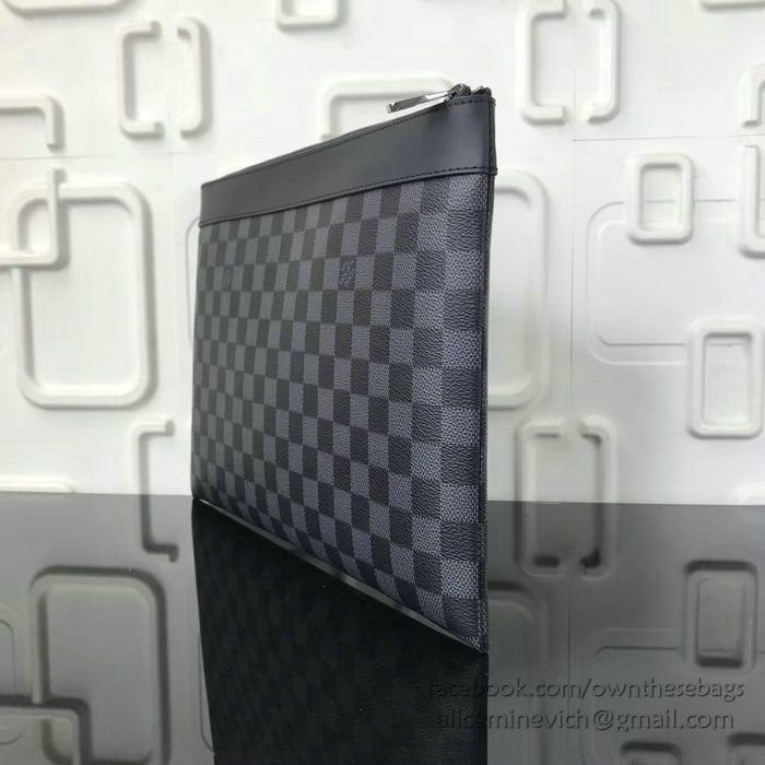 Louis Vuitton Damier Graphite Canvas Pochette Apollo N62291