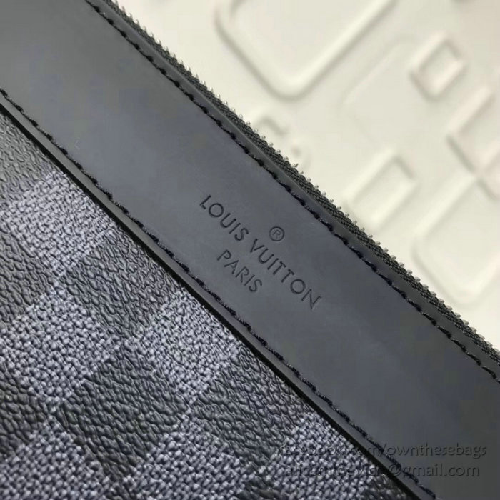 Louis Vuitton Damier Graphite Canvas Pochette Apollo N62291