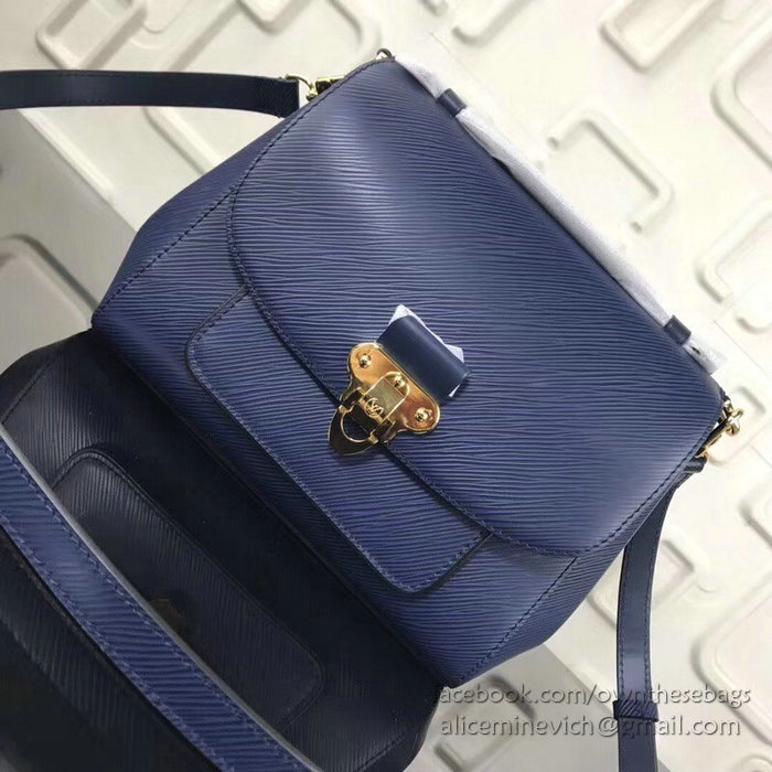 Louis Vuitton Epi Leather Boccador Blue M53339