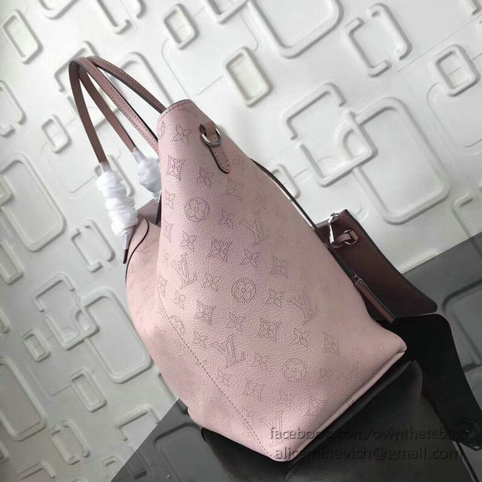 Louis Vuitton Mahina Leather HINA MM Pink M53140