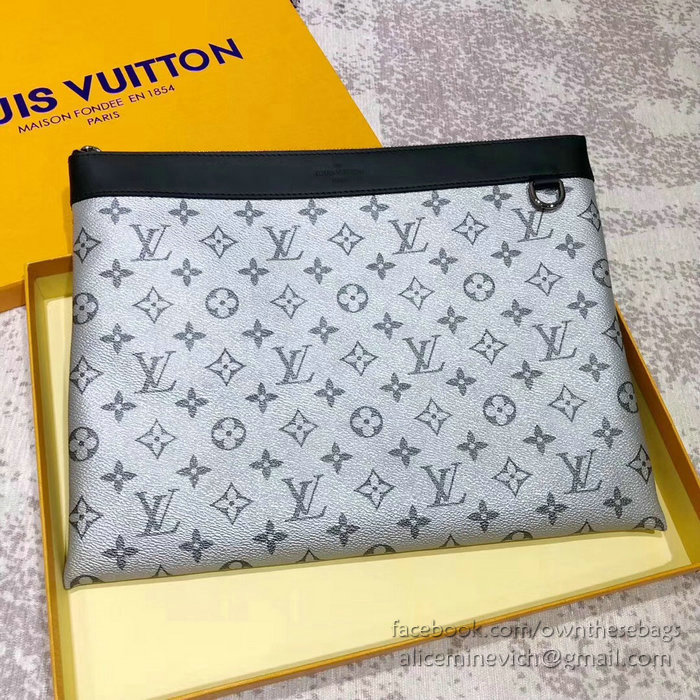 Louis Vuitton Monogram Canvas Pochette Apollo Silver M62291