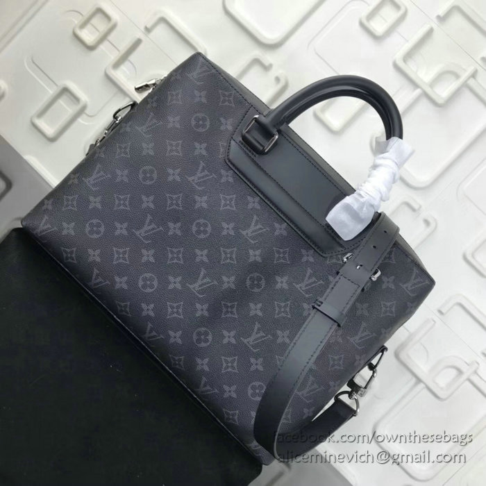 Louis Vuitton Monogram Eclipse Canvas Odyssey Briefcase M44222