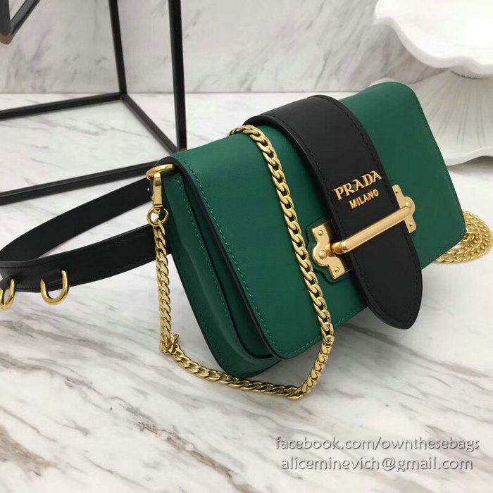 Prada Cahier Belt Bag Green 1BL004