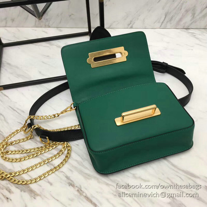 Prada Cahier Belt Bag Green 1BL004