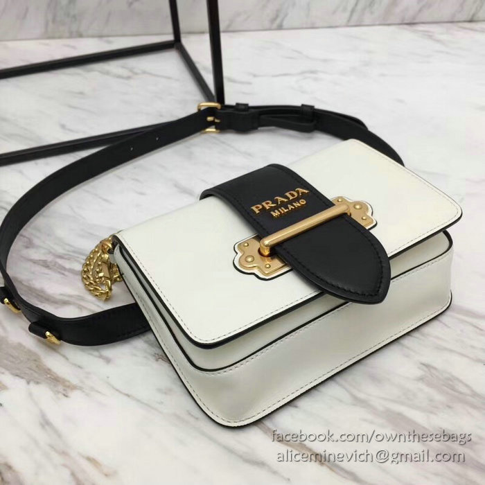 Prada Cahier Belt Bag White 1BL004