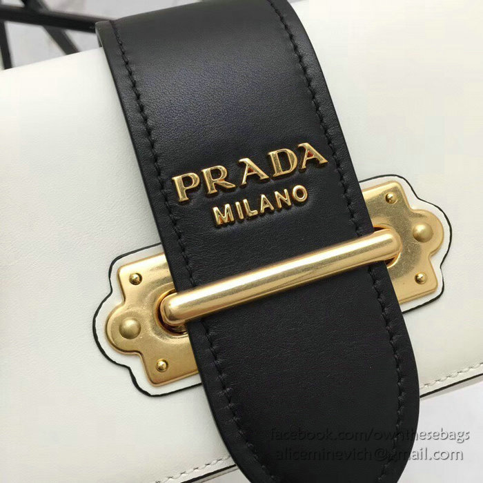 Prada Cahier Belt Bag White 1BL004