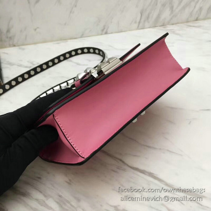 Prada Elektra Leather Bag Pink 1BD121