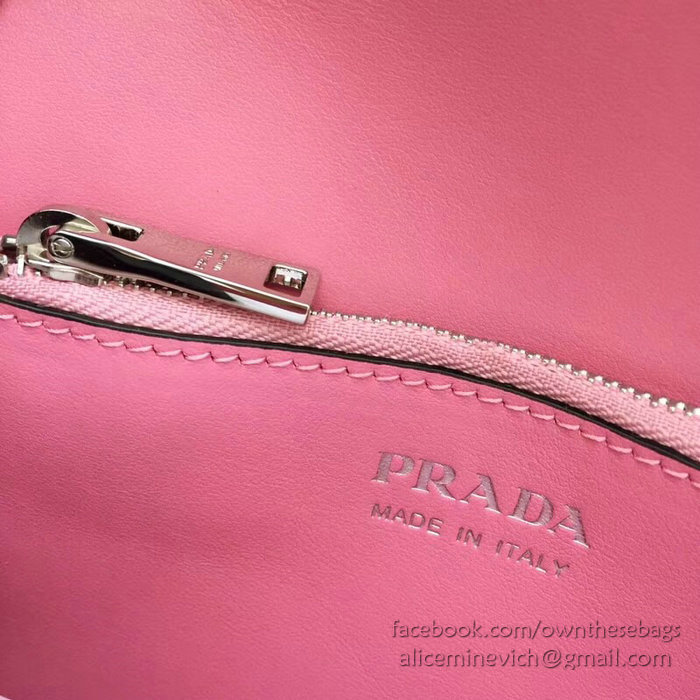 Prada Elektra Leather Bag Pink 1BD121