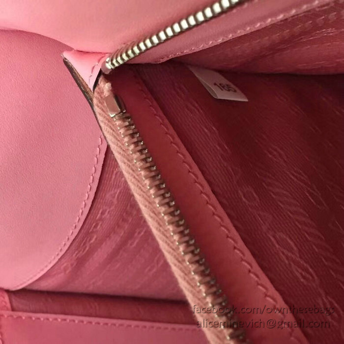 Prada Monochrome Saffiano Leather Bag Petal Pink 1BA126