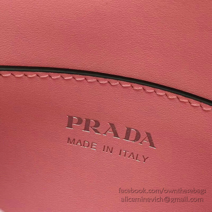 Prada Monochrome Saffiano Leather Bag Petal Pink 1BD127