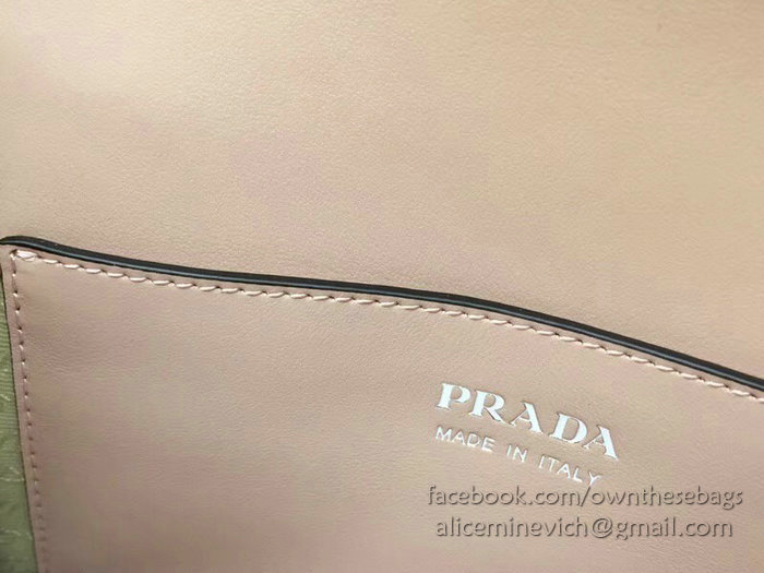 Prada Monochrome Saffiano Leather Bag Powder Pink 1BD127