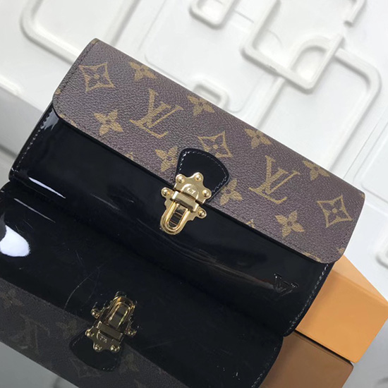 Louis Vuitton Cherrywood Wallet Noir M62558