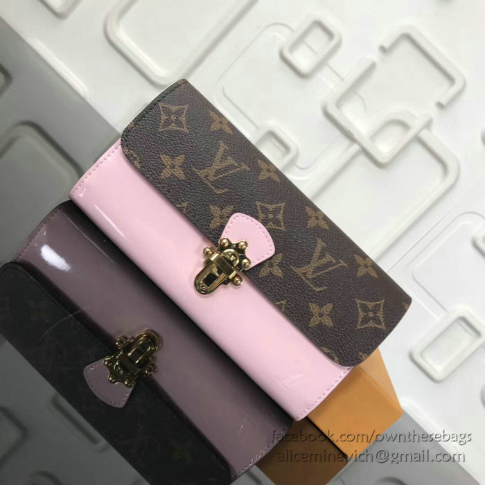 Louis Vuitton Cherrywood Wallet Pink M62558