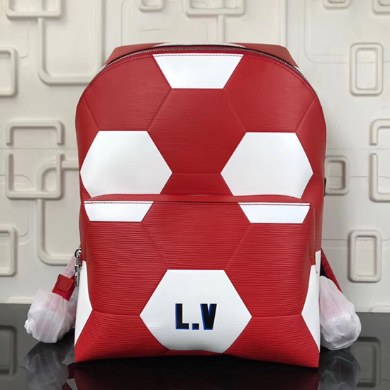 Louis Vuitton Epi Leather Apollo Backpack Red M52186