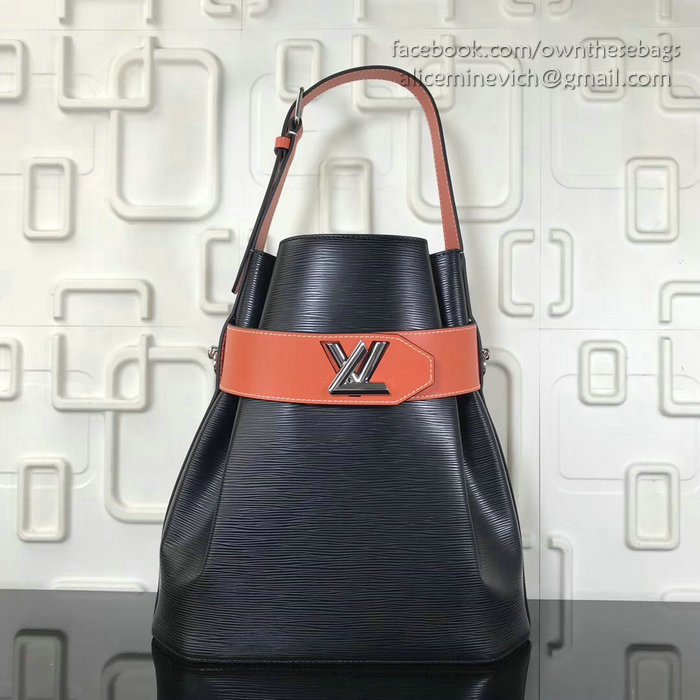 Louis Vuitton Epi Leather Bucket Bag Noir M55188