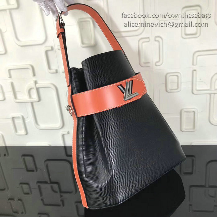 Louis Vuitton Epi Leather Bucket Bag Noir M55188