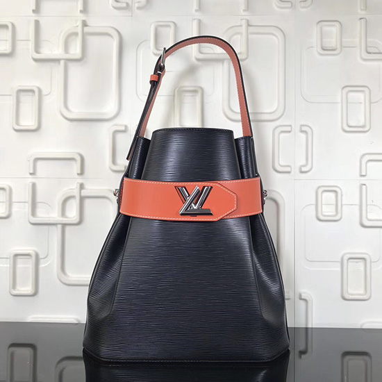 Louis Vuitton Epi Leather Bucket Bag Noir M55188