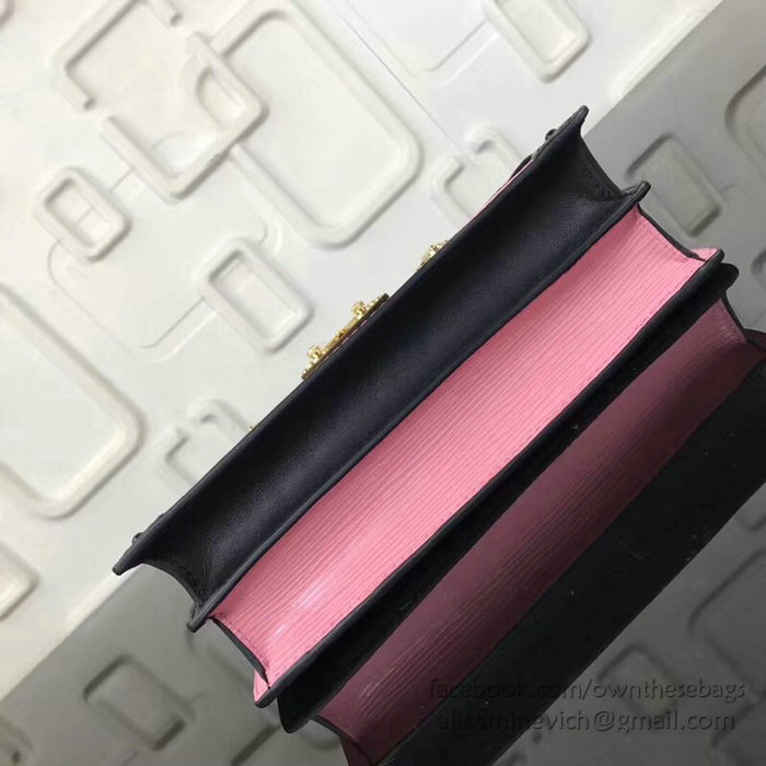 Louis Vuitton Epi Leather Trunk Clutch Pink M53052