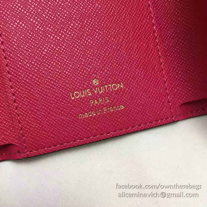 Louis Vuitton Monogram Canvas Victorine Wallet Peach M41938