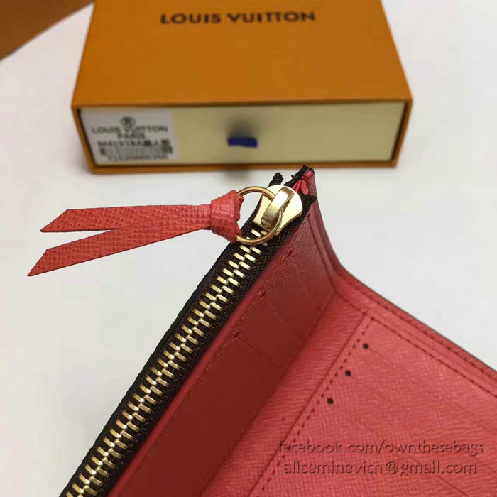 Louis Vuitton Monogram Canvas Victorine Wallet Pink M41938