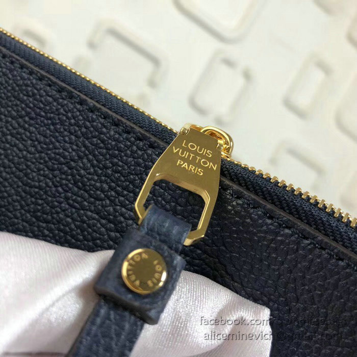 Louis Vuitton Monogram Empreinte Daily Pouch Blue M62938