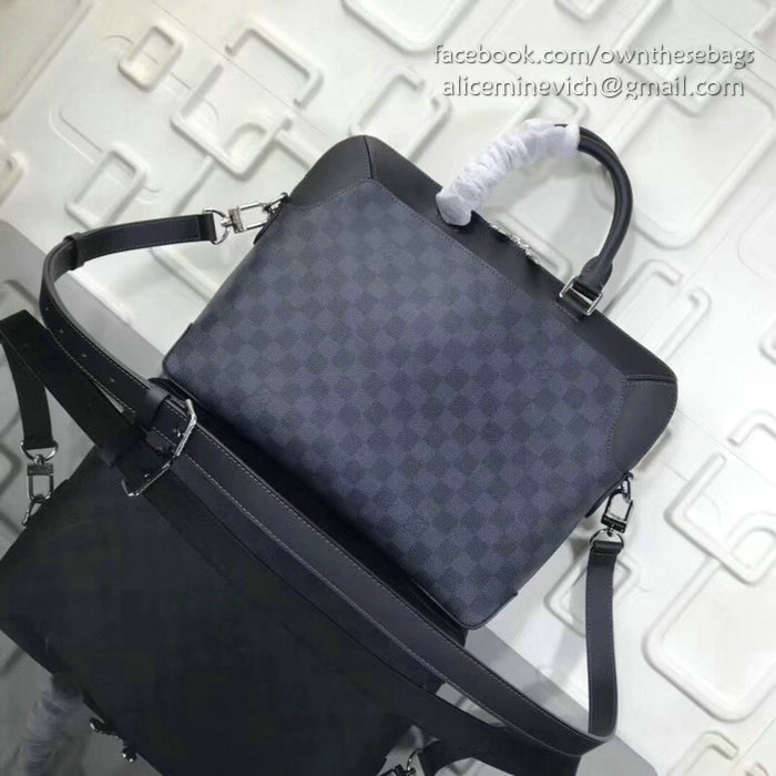 Louis Vuitton Damier Graphite Canvas Oliver Briefcase N51199