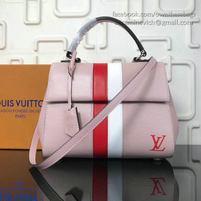 Louis Vuitton Epi Leather Cluny BB Pink M41305