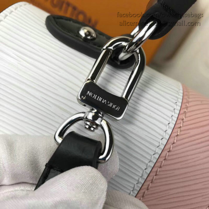 Louis Vuitton Epi Leather Cluny BB White M41305