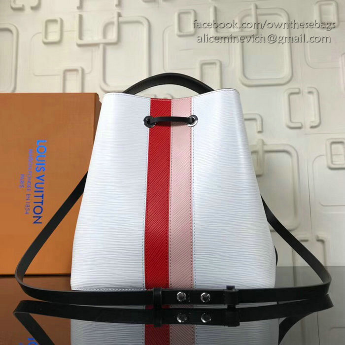 Louis Vuitton Epi Leather Neonoe White M52163