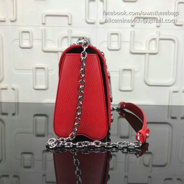 Louis Vuitton Epi Leather Twist MM Red M50282