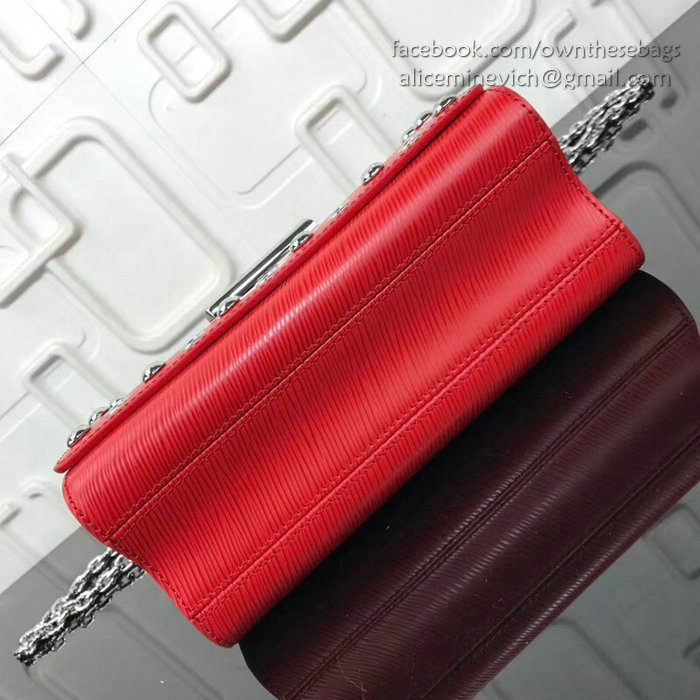 Louis Vuitton Epi Leather Twist MM Red M50282