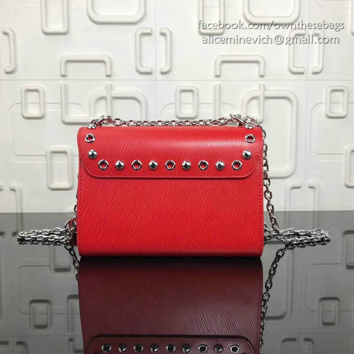 Louis Vuitton Epi Leather Twist MM Red M50282