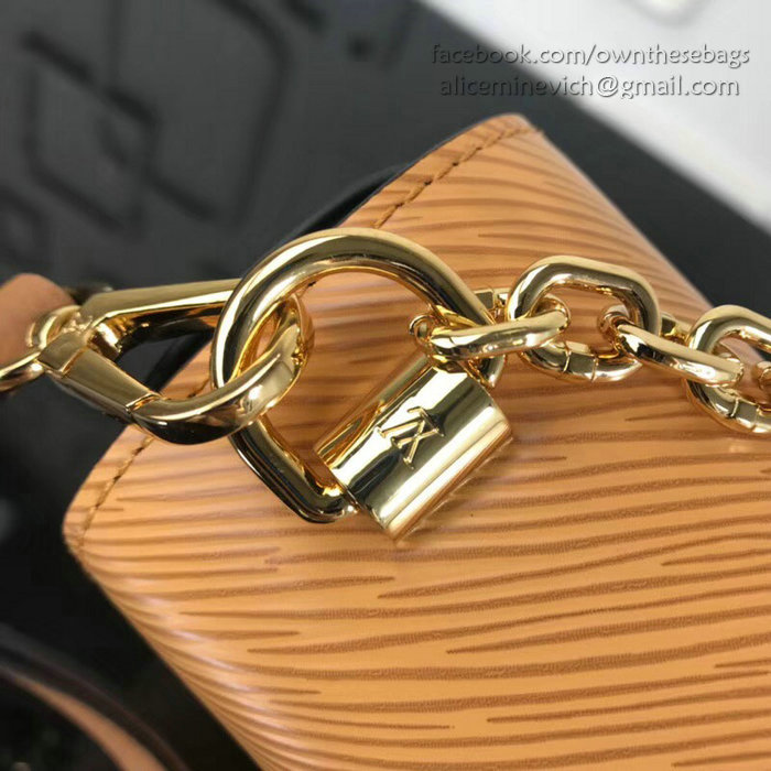 Louis Vuitton Epi Leather Twist MM Yellow M50280