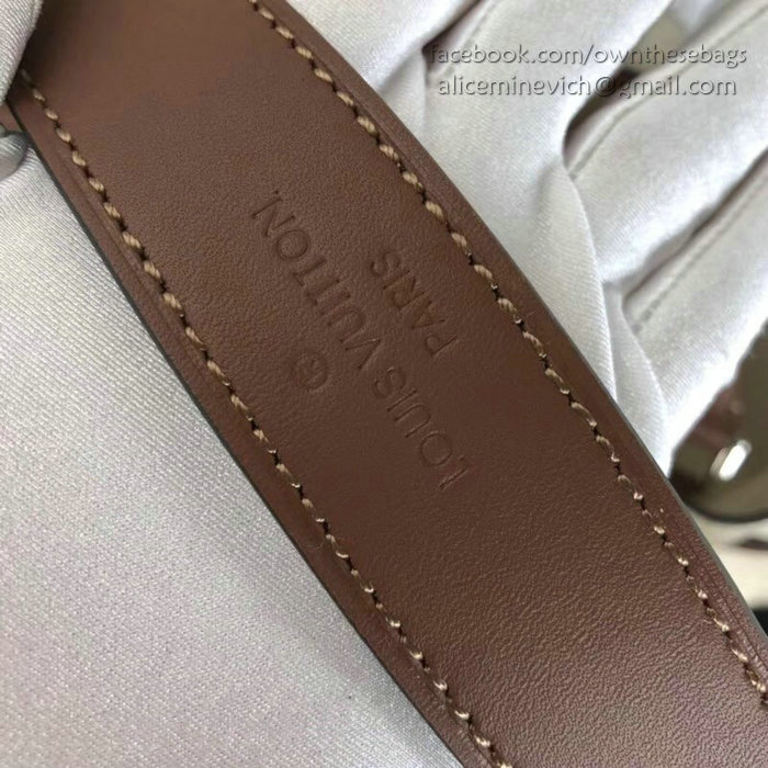 Louis Vuitton Mahina Leather Girolata Creme M54401