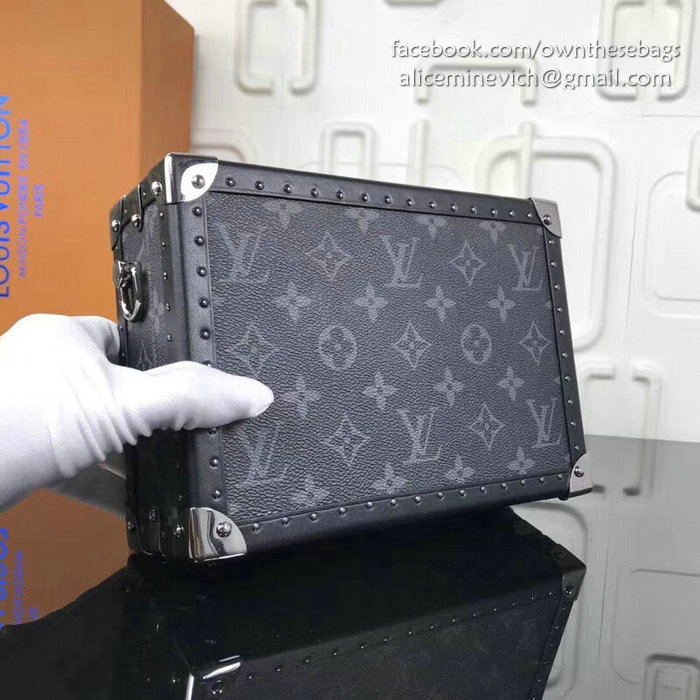 Louis Vuitton Monogram Eclipse Canvas Box Bag M44157