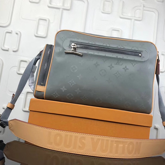 Louis Vuitton Monogram Titanium Canvas Camera Bag M43884