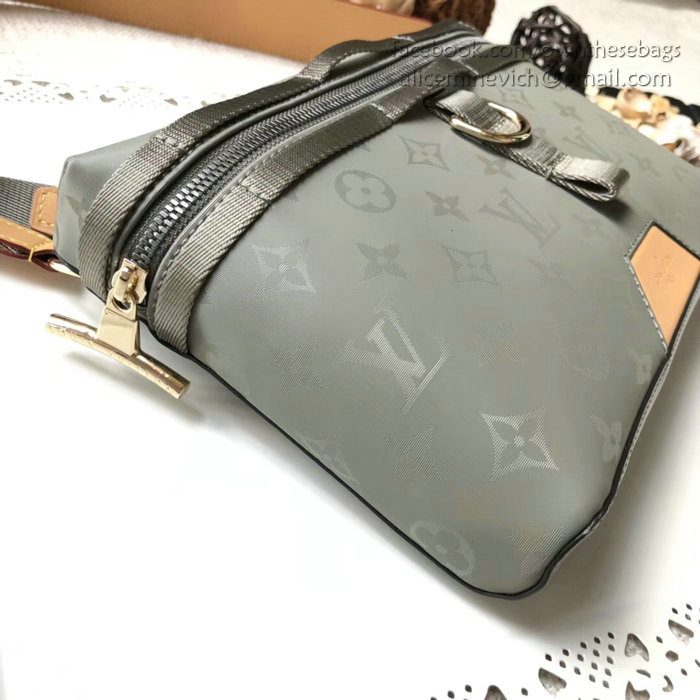 Louis Vuitton Monogram Titanium Canvas Messenger PM M43889