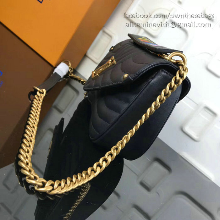 Louis Vuitton New Wave Chain Bag MM Noir M51498