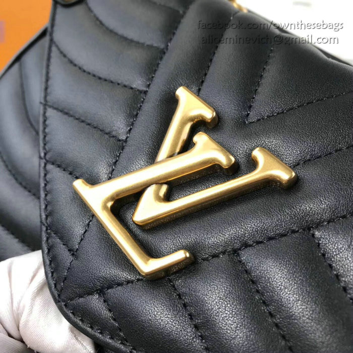 Louis Vuitton New Wave Chain Bag MM Noir M51498