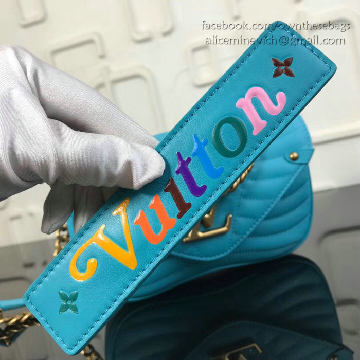 Louis Vuitton New Wave Chain Bag PM Blue M51683